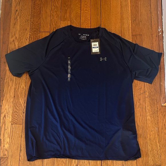 Under Armour Men's Dark Blue Short Sleeve Tee new with tags - Picture 2 of 5